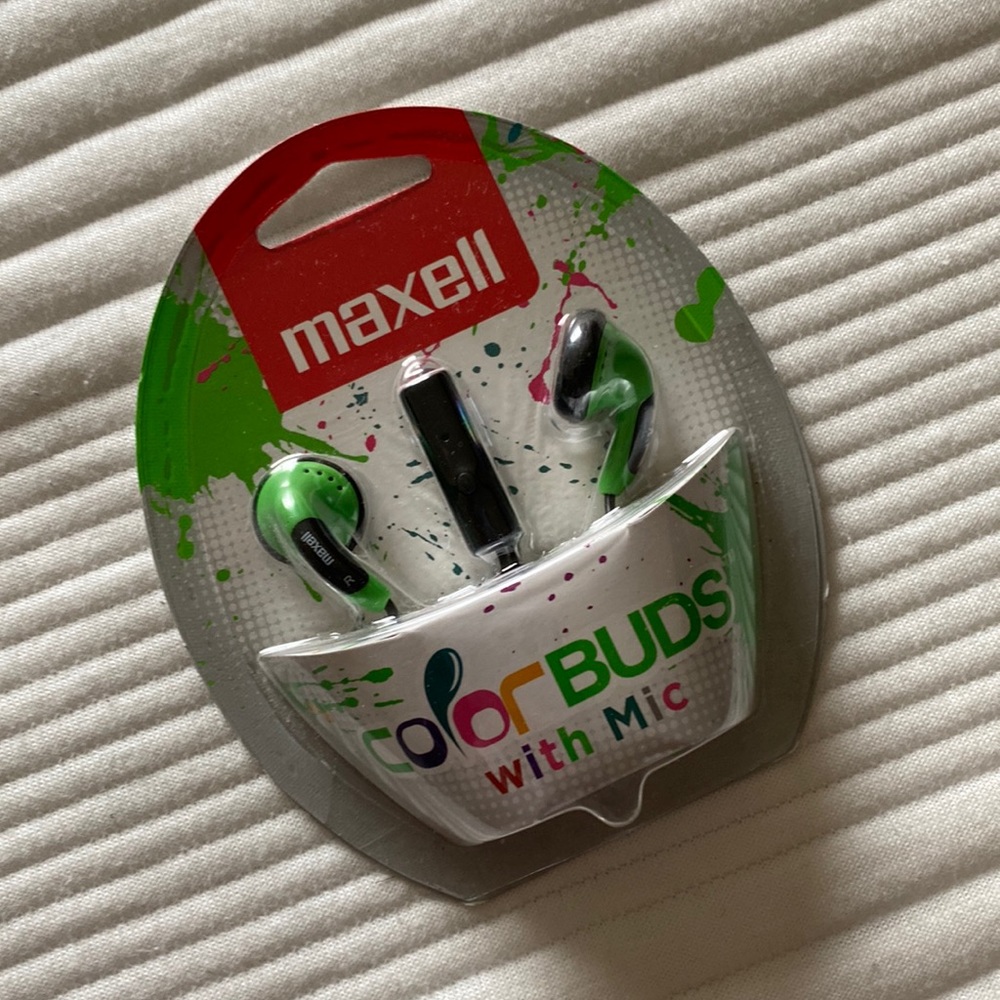 Maxell Colorbuds with Mic